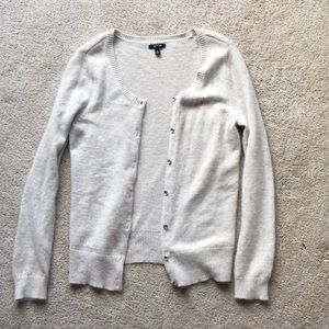 Tan button up cardigan